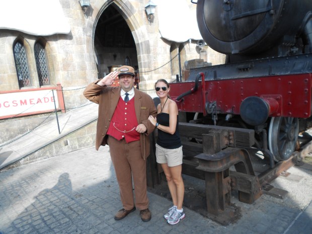 Hogwarts Express and Sarah Guillory